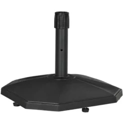 Outsunny 48lbs Patio Umbrella Base, Concrete, 18" Outdoor Umbrella Stand Holder For Parasol Poles 1.25", 1.34", And 1.5" Dia, Black 7 Outsunny 48lbs Patio Umbrella Base, Concrete, 18" Outdoor Umbrella Stand Holder For Parasol Poles 1.25", 1.34", And 1.5" Dia, Black -Northlight Shop GUEST bc9a25af 0fa9 4af5 9e7f 0bbe8b1f69fd