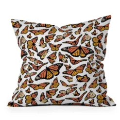 Southerly Design Monarchs In Flight Outdoor Throw Pillow Orange - Deny Designs -Northlight Shop GUEST bd5fc7f2 00a1 46e4 be07 89287ed26dbe