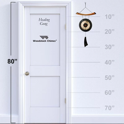 Woodstock Wind Chimes Signature Collection, Woodstock Healing Gong, 30'' Wind Gong HG 2 Woodstock Wind Chimes Signature Collection, Woodstock Healing Gong, 30'' Wind Gong HG - Image 2