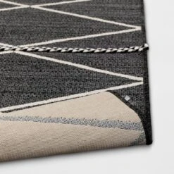 Woven Tapestry With Braid Outdoor Rug - Project 62™ -Northlight Shop GUEST bfce1c15 2bef 4e9a b93d 7d3465e511ba