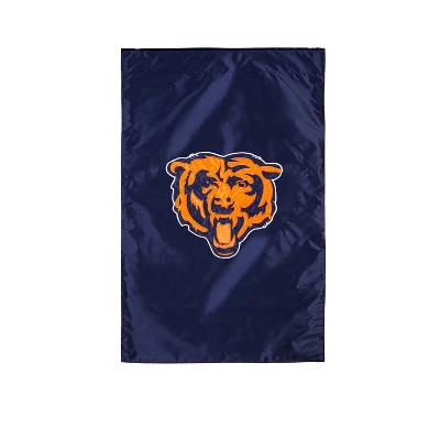Evergreen NFL Chicago Bears Applique House Flag 28 X 44 Inches Outdoor Decor For Homes And Gardens 1 Evergreen NFL Chicago Bears Applique House Flag 28 X 44 Inches Outdoor Decor For Homes And Gardens