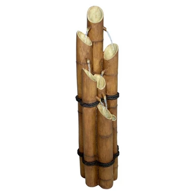 Design Toscano Cascading Bamboo Sculptural Fountain 5 Design Toscano Cascading Bamboo Sculptural Fountain - Image 5