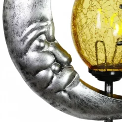 38" Metal Solar Sun And Moon Garden Stake - Exhart 21 38" Metal Solar Sun And Moon Garden Stake - Exhart -Northlight Shop GUEST c8a5cc6b a4ca 40fa 8ce4 d2cc357aae0d