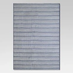 Pattern Stripe Outdoor Rug Blue - Threshold -Northlight Shop GUEST c8e7d2d6 fb5a 48f9 bf7c 4b4cf4881b0c