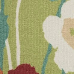 Waverly Sun & Shade "Pic-A-Poppy" Bluebell Indoor/Outdoor Area Rug By Nourison -Northlight Shop GUEST c9a6cfe4 8e55 4495 934e f6f7b1b9f6bd