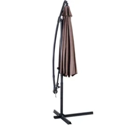 Costway 10' Hanging Umbrella Patio Sun Shade Offset Outdoor Market W/t Cross Base Tan 13 Costway 10' Hanging Umbrella Patio Sun Shade Offset Outdoor Market W/t Cross Base Tan -Northlight Shop GUEST ca111e9b ac5e 4132 9594 5b242b41bf6c