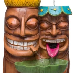 35" 3-Tier Tiki Fountain - Alpine Corporation 17 35" 3-Tier Tiki Fountain - Alpine Corporation -Northlight Shop GUEST cad4af4d 9da4 4e7e b915 ec7e13b5ca90
