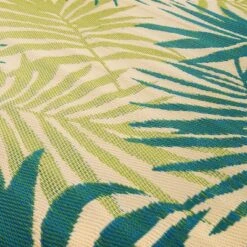 World Rug Gallery Floral Modern Reversible Plastic Outdoor Rugs -Northlight Shop GUEST cb844526 0a70 4a95 82f4 2299224b267a