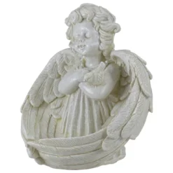 Northlight 9" Cherub Angel Wings Bird Feeder Outdoor Garden Statue -Northlight Shop GUEST d1759b12 98f2 4ede b892 8269cefbeadd