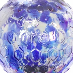 31" Resin Solar Pearlized Glass Honeycomb Finial Garden Stake Blue - Exhart -Northlight Shop GUEST d2e70dc2 46e3 4c45 99af 1e3a5d4785a4
