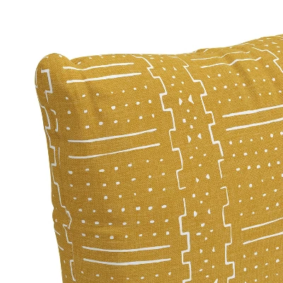 18" X 18" Outdoor Decorative Throw Pillow Bogo Citrine - Skyline Furniture 2 18" X 18" Outdoor Decorative Throw Pillow Bogo Citrine - Skyline Furniture - Image 2