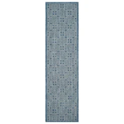 Poissy Outdoor Rug Navy/Gray - Safavieh -Northlight Shop GUEST d425b51b 1919 4a80 bc5e f58187a4cead