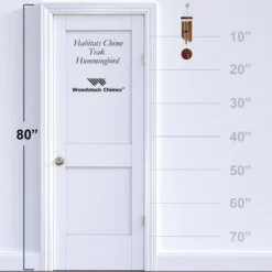 Woodstock Wind Chimes Signature Collection, Woodstock Habitats Chime, Teak 17'' Hummingbird Wind Chime HCTH -Northlight Shop GUEST d649a387 f8e5 4c48 9e4b ea13aaf0d6da