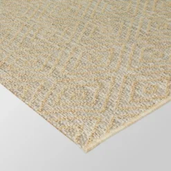 Prisma Diamond Outdoor Rug Tan - Smith & Hawken™