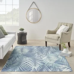 Waverly Sun & Shade St Croix Tropical Indoor/outdoor Area Rug -Northlight Shop GUEST d92f8580 df62 40f3 9527 e12d070f0e8c