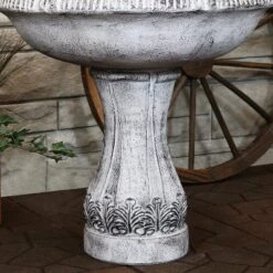 Sunnydaze Decor Sunnydaze 50"H Electric Fiberglass Reinforced Concrete 3-Tier Mediterranean-Inspired Outdoor Water Fountain -Northlight Shop GUEST e0839625 541e 4ff4 8fff b21a9ee5b395