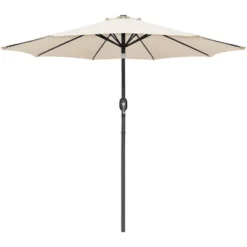 9' X 9' Outdoor Market Patio Umbrella With Push Button Tilt - Devoko -Northlight Shop GUEST e5613725 331f 4d47 830a 05d57ad095e4
