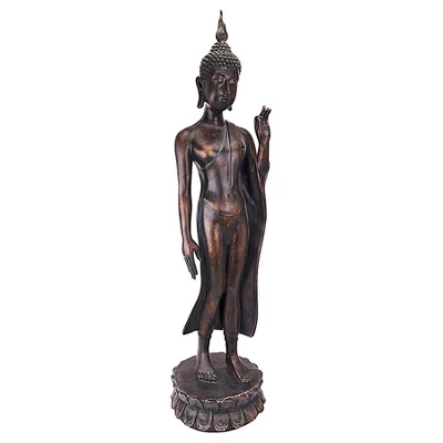 Design Toscano Free From Fear Standing Buddha Statue 2 Design Toscano Free From Fear Standing Buddha Statue - Image 2