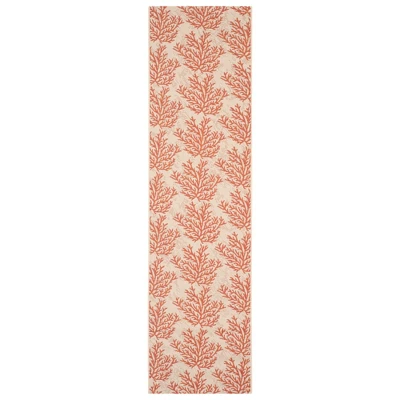 Torcy Outdoor Rug - Beige / Terracotta - Safavieh 3 Torcy Outdoor Rug - Beige / Terracotta - Safavieh - Image 3