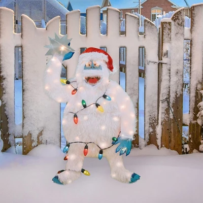 ProductWorks 70517_L2D_MYT 32 Inch Rudolph The Red Nose Reindeer Bumble Holiday Indoor/Outdoor Festive Decoration With 50 Pre-Lit Lights 3 ProductWorks 70517_L2D_MYT 32 Inch Rudolph The Red Nose Reindeer Bumble Holiday Indoor/Outdoor Festive Decoration With 50 Pre-Lit Lights - Image 3