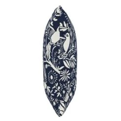 Suki Chinois Outdoor Throw Pillow Navy - Skyline Furniture