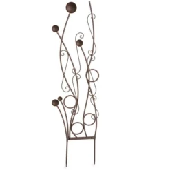 Wind & Weather Gold And Brown Abstract Metal Trellis -Northlight Shop GUEST eb1218d9 4c6c 4b9e 9eff 1f5c347aa3e0