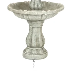 Sunnydaze Decor Sunnydaze Outdoor 2-Tier Solar Powered Water Fountain With Battery Backup And Submersible Pump - 35" 17 Sunnydaze Decor Sunnydaze Outdoor 2-Tier Solar Powered Water Fountain With Battery Backup And Submersible Pump - 35" -Northlight Shop GUEST eb793c75 689e 4ade b61b 0b71fcee5222