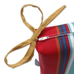 Indoor/Outdoor 2pc Westport Garden Squared Corners Seat Cushion - Pillow Perfect