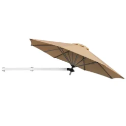 Tangkula 8ft Wall Mounted Cantilever Umbrella Patio Adjustable Tilting Sunshade Umbrella -Northlight Shop GUEST ecbbe32f 4cfb 4bc7 95f1 2d0a4cbdf008