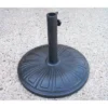 28lb Oakland Living Bronze And Black Round Cement Umbrella Stand