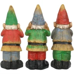 Sunnydaze Decor Sunnydaze Three Wise Garden Gnomes Hear, Speak, See No Evil Indoor/Outdoor Lawn Statue Set - 12" H - 3-Piece Set 9 Sunnydaze Decor Sunnydaze Three Wise Garden Gnomes Hear, Speak, See No Evil Indoor/Outdoor Lawn Statue Set - 12" H - 3-Piece Set -Northlight Shop GUEST edcc2c58 1e0a 4371 9f4a 009bf621bd99