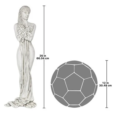 Design Toscano Darcy's Drape Wall Sculpture 6 Design Toscano Darcy's Drape Wall Sculpture - Image 6