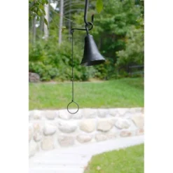 Wrought Iron Bell Graphite - ACHLA Designs