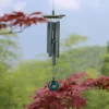 Woodstock Wind Chimes Signature Collection, Woodstock Jade Chime, 22'' Green Wind Chime JC