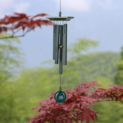 Woodstock Wind Chimes Signature Collection, Woodstock Jade Chime, 22'' Green Wind Chime JC 1 Woodstock Wind Chimes Signature Collection, Woodstock Jade Chime, 22'' Green Wind Chime JC