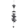 Dawhud Direct 32" H Black Sea Turtles Wind Chimes