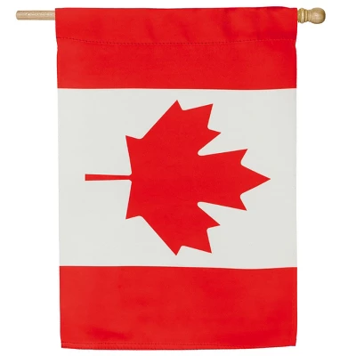 Evergreen Canada Suede House Flag 28 X 44 Inches Outdoor Decor For Homes And Gardens 1 Evergreen Canada Suede House Flag 28 X 44 Inches Outdoor Decor For Homes And Gardens