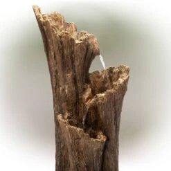 39" Outdoor 3-Tier Cascading Tree Bark Water Fountain With LED Lights Brown - Alpine Corporation 8 39" Outdoor 3-Tier Cascading Tree Bark Water Fountain With LED Lights Brown - Alpine Corporation -Northlight Shop GUEST f7796a64 76b4 4c21 b6d5 d85e3e9d8212