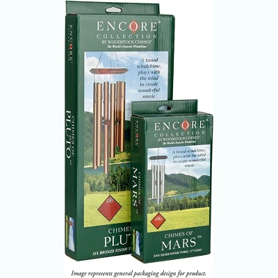 Woodstock Wind Chimes Encore Collection, Chimes Of Pluto, 27'', Wind Chimes For Outdoor, Patio, Home Or Garden Decor 4 Woodstock Wind Chimes Encore Collection, Chimes Of Pluto, 27'', Wind Chimes For Outdoor, Patio, Home Or Garden Decor - Image 4