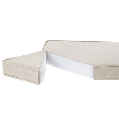 19" X 60" Anderson Indoor Outdoor Bench Cushion Bristol Zaffre Blue - Sorra Home 4 19" X 60" Anderson Indoor Outdoor Bench Cushion Bristol Zaffre Blue - Sorra Home - Image 4
