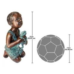 Design Toscano New Friend, Boy With Frog Cast Bronze Garden Statue -Northlight Shop GUEST fabd4841 49e5 4561 9e2e 860392584e28