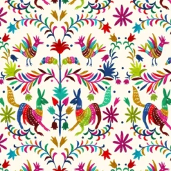 18" X 18" Outdoor Seat Cushion Otomi Multi Oga - Skyline Furniture -Northlight Shop GUEST fae22561 c2ac 4684 9d90 925b96a402f0