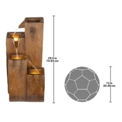 Design Toscano Old Trail Post Cascading Waterfall Garden Fountain 13 Design Toscano Old Trail Post Cascading Waterfall Garden Fountain -Northlight Shop GUEST fcbb7bc7 4451 43db ac86 6b1a241b219a