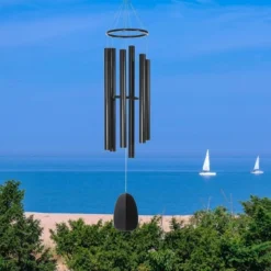 Woodstock Wind Chimes Signature Collection, Bells Of Paradise, 68'' Wind Chimes For Outdoor Patio Garden Decor