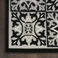 Nourison Aloha Modern Mosaic Outdoor Rug -Northlight Shop GUEST ff93fe93 66be 4abc a77f b9bce2791108